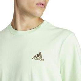 Camiseta de Manga Corta Hombre Adidas adidas Sl Verde