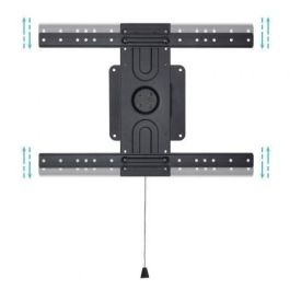 Tooq Soporte Pared TV LP3780F-R Giratorio Inclinable para Pantallas 37-80" hasta 50kg Negro