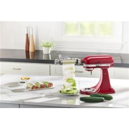 Kitchenaid 5KSMSCA Cortador de Verduras en Láminas Accesorio para Robots de Cocina con 2 Cuchillas de Acero Inoxidable