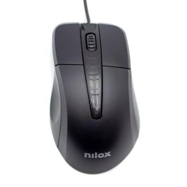 Nilox Ratón Óptico USB 1000DPI Negro - Compatible con Windows, Linux, Mac Precio: 4.49999968. SKU: S8103314