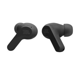 JBL Wave Beam Auriculares True Wireless Negros con Sonido Deep Bass, 32 Horas de Batería y Resistencia a Salpicaduras y Polvo