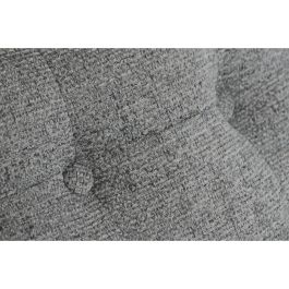 DKD Home Decor Sofá Modular de Poliéster y Madera Gris Oscuro 170 x 82 x 231 cm