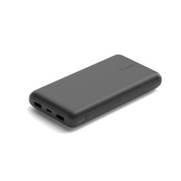 Belkin Power Bank Qi 20K Mah 2 USB-A 1 USB-C Negro