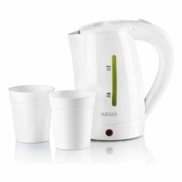 Hervidor Haeger EK-10W.015A Blanco 1100 W Plástico 500 ml