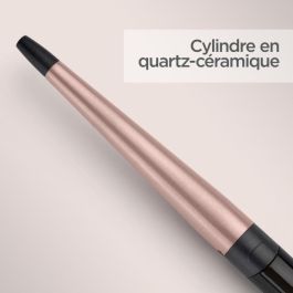 BaByliss C454E Rizador Varita Cónica Cerámica de Cuarzo 25-13mm 6 Temperaturas 160-210°C para Cabello Largo Calentamiento Rápido BaByliss C454E Rizador Varita Cónica Cerámica de Cuarzo 25-13mm 6 Temperaturas 160-210°C para Cabello Largo Calentamiento Rápido