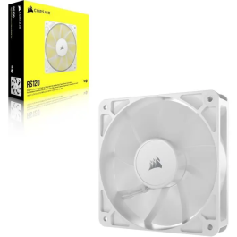 Corsair Ventilador RS120 PWM de 120 mm Blanco