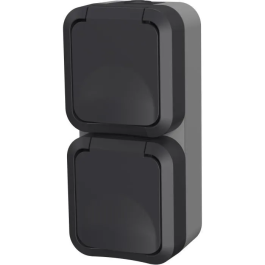 QUARX Toma Doble Aqua Pro Exterior Vertical IP55 250V 16A Precio: 20.50000029. SKU: B16Y8RMWJT