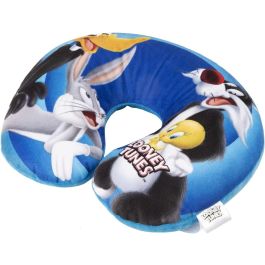 Looney Tunes I37 CZ10977 Almohada de Viaje para el Cuello para Niños desde 12 meses con Microperlas Rosa Aterciopelada Talla M Looney Tunes I37 CZ10977 Almohada de Viaje para el Cuello para Niños desde 12 meses con Microperlas Rosa Aterciopelada Talla M