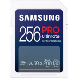 Samsung MB-SY256S Tarjeta de Memoria SDXC 256GB UHS-I Clase 10 U3 V30 Velocidad Lectura 200MB/s Escritura 130MB/s Retail Precio: 51.59000044. SKU: B17TC95DKA