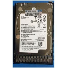 Hewlett Packard Enterprise 300GB 2.5" 12G SAS 10K RPM SFF SC Disco Duro - Sustituto compatible verificado HP