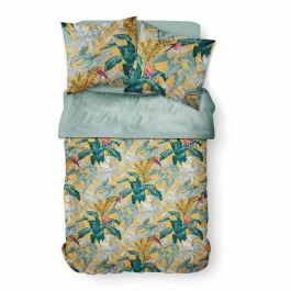 Today 115519 Juego de Cama Sunshine Algodón Estampado Amarillo 57 Hilos 2 Personas 260x240cm con 2 Fundas de Almohada