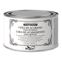 Rust-oleum chalky finish cera para muebles blanca 0,4l 5397503 bruguer