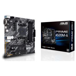 ASUS Placa Base PRIME A520M-A II/CSM, Socket AM4, Chipset AMD A520, Formato Micro ATX, Soporte para Procesadores AMD Ryzen 3 y 5, DDR4 Precio: 118.88999958. SKU: B1AYQZS4F8