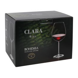 Bohemia Set 6 Copas Gran Vino Clara 650 cc