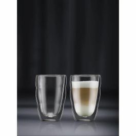 Bodum BOD0699965199210 - Juego de 6 Vasos Térmicos Pilatus, Doble Pared, 0,35 L, Transparente