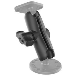 RAM Mounts RAM-B-201U - Brazo Doble Socket B (1") de Longitud Media para Montajes RAM, Ajuste Infinito