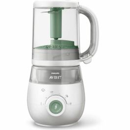 Philips Avent Robot de cocina 4 en 1 AVE8710103870876: cocina al vapor, mezcla, calienta y descongela