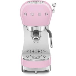 Smeg ECF02PKEU Máquina de Café Estilo Años 50 Color Rosa