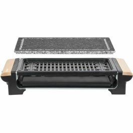 H.Koenig RP320 - Parrilla 2 en 1 con Función de Piedra para Hornear y Placa de Grill, 37x23 cm, 1300W y Mangos de Madera Precio: 81.50000012. SKU: S7113428