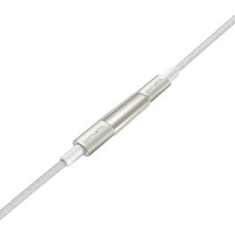 4smarts 540656 Cable USB-C a USB-C PremiumCord 3m 60W para Carga y Datos, USB 2.0, Blanco