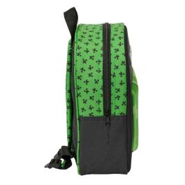 Safta Mochila Escolar 3D Minecraft para Guardería 22x27x10 cm - Para Niños a partir de 3 años Safta Mochila Escolar 3D Minecraft para Guardería 22x27x10 cm - Para Niños a partir de 3 años