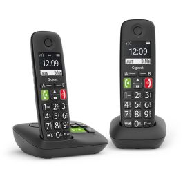 Gigaset E290A Duo Teléfono inalámbrico DECT Analógico con Contestador, Dúo, Botones Grandes, Altavoz, Identificador Llamadas, Negro Precio: 106.9500003. SKU: B1GBJ8NFYE