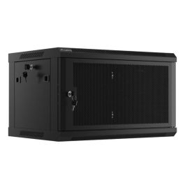 Lanberg WF01-6406-23B Armario Rack 6U Bastidor de Pared 60kg IP20 con Bloqueo de Teclado Negro