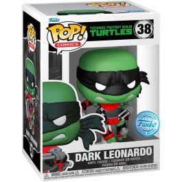 Funko POP Tortugas Ninja Dark Leonardo Exclusive Vinilo 9cm
