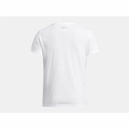 Camiseta de Manga Corta Mujer Under Armour Bl Pack SS Blanco