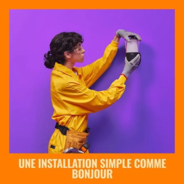 Wiz Aplique WIZ8720169071254 Conectado Exterior Negro