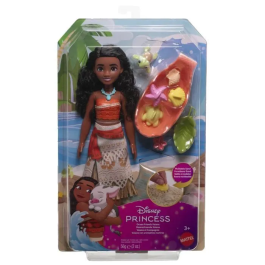 Disney Princess Muñeca Moana y Compañía con Accesorios JFT12 Princesas Disney