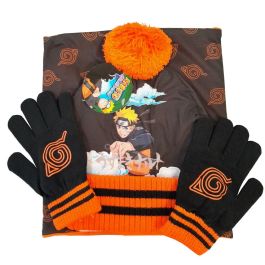 Set gorro braga cuello y guantes Naruto Precio: 30.1895. SKU: B1F2MXKPJL