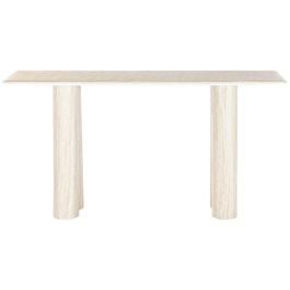 DKD Home Decor Consola Moderna, Mueble Recibidor con 60% Granito y 40% MDF - 150 Ancho x 40 Fondo x 78 Alto cm DKD Home Decor Consola Moderna, Mueble Recibidor con 60% Granito y 40% MDF - 150 Ancho x 40 Fondo x 78 Alto cm