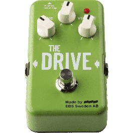 EBS Pedal Drive/Distorsión/Boost Blue Label para Bajo y Guitarra Analógico