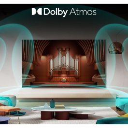 Hisense 65U6NQ Televisor Smart TV 65" 4K Ultra HD ULED Mini LED con HDR Dolby Vision & Atmos para Gaming VRR/ALLM Gris