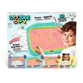Canal Toys Pizarra Impresora Doodle Copy para dibujar, imprimir y colorear +4 años - Incluye 35 Plantillas y Crayones (40x33x6 cm)