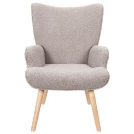 Sillón Rizo Rhea Taupe Home Deco Factory Sillón Rizo Rhea Taupe Home Deco Factory