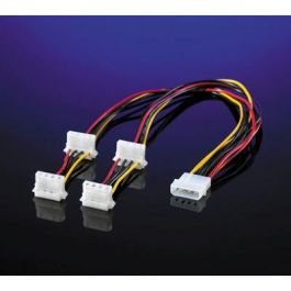 ROLINE 11.03.1003 Y-Kabel 4 pol. HDD / 4x 4 pol. HDD abgewinkelt 0,45m