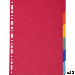 Separadores Exacompta NATURE FUTURE Multicolor A4 (50 Unidades)