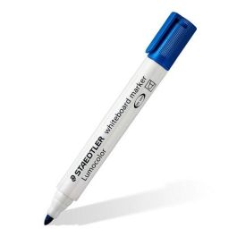 Marcador Pizarra Staedtler 351 Lumocolor Conico Azul (Set de 10) Precio: 13.50000025. SKU: B1HVC7L599