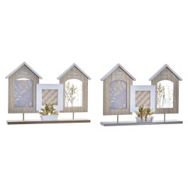 Marco Multifoto Urban DKD Home Decor Marron Blanco 7 x 29 x 42 cm (2 Unidades) Precio: 29.79000035. SKU: B16R87WTXG