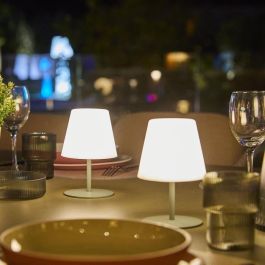 Lumisky LUM3666162006945 Juego 2 Lámparas Mesa Inalámbricas TWINS Oliva H16 cm LED