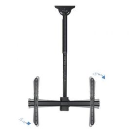 TooQ LPCE1170TSLI-B Soporte Techo TV Giratorio Inclinable Nivelable 37-70" VESA 200x200-600x400 50kg Techos Inclinados Negro TooQ LPCE1170TSLI-B Soporte Techo TV Giratorio Inclinable Nivelable 37-70" VESA 200x200-600x400 50kg Techos Inclinados Negro