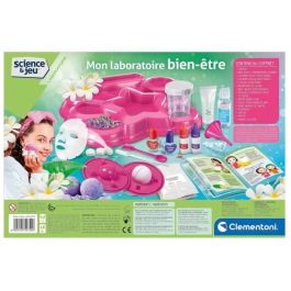 Clementoni CLE8005125527540 - Mi Laboratorio de Bienestar - Kit de Ciencias para Crear Productos de Belleza