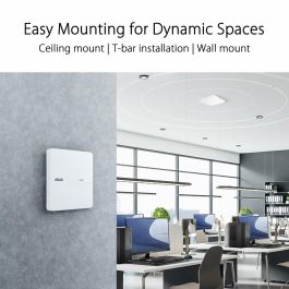 ASUS EBA63 Access Point WiFi AX3000 Dual-band PoE Blanco 2402 Mbit/s