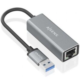 AISENS - CONVERSOR USB 3.0 A ETHERNET GIGABIT 10/100/1000 MBPS, GRIS, 15CM Precio: 10.50000006. SKU: B1KAV8BL8X