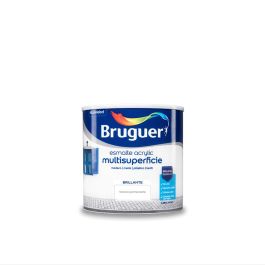Bruguer Esmalte acrílico multisuperficie blanco permanente brillante 0,250l 5160638, para madera, metal, plástico, textil, sin olor, secado rápido Precio: 10.78999955. SKU: S7902828
