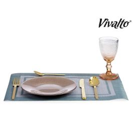Plato Vidro 21Cm Oro Viejo Vivalto (24 Unidades) Plato Vidro 21Cm Oro Viejo Vivalto (24 Unidades)