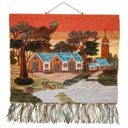 Tapiz Alexandra House Living Yute 100 x 80 cm rural Precio: 64.9649002541. SKU: B17C5M49P6