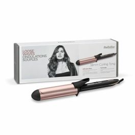 Babyliss C338E Rizador de Pelo Sublim Touch 38 mm. Tenacilla con 10 Temperaturas, Ondas Voluminosas y Rizos Grandes